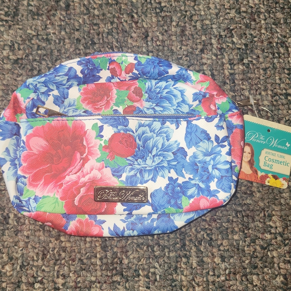 🔥5/$20 Floral Cosmetic Bag by Pioneer Woman